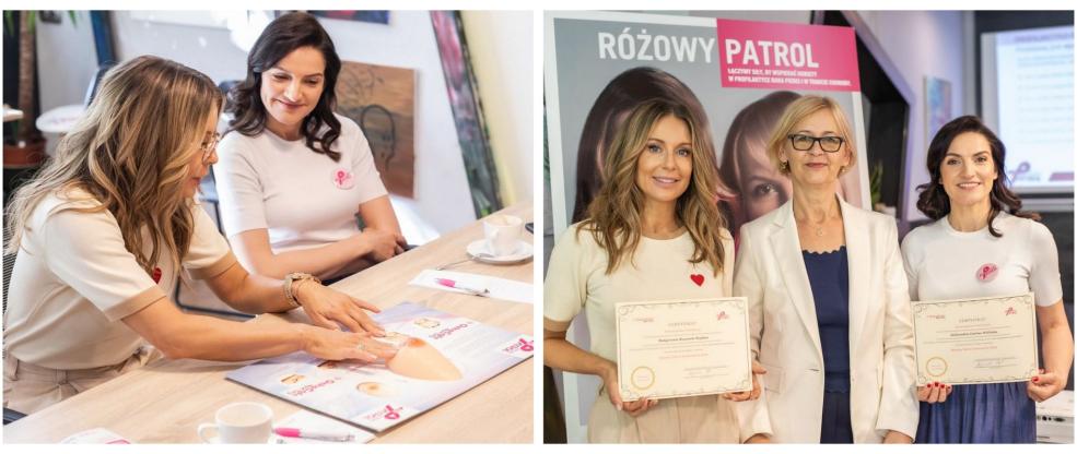 Małgorzata Rozenek-Majdan i Aleksandra Gawlas-Wilińska w gronie certyfikowanych ambasadorek inicjatywy Różowy Patrol powered by Gliss